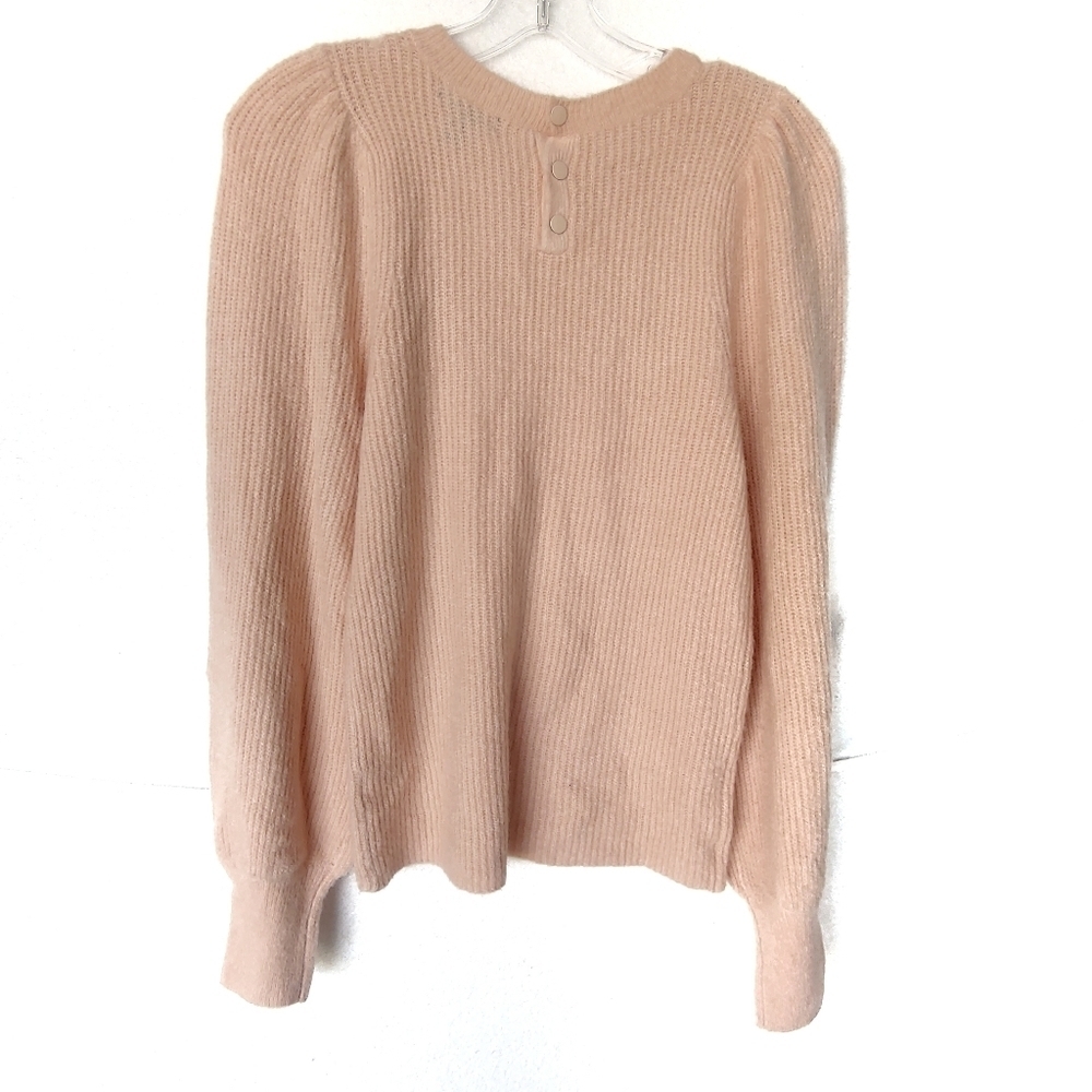š Halogen Super Soft Ribbed Knitted Pink Sweater - Picture 3 of 6